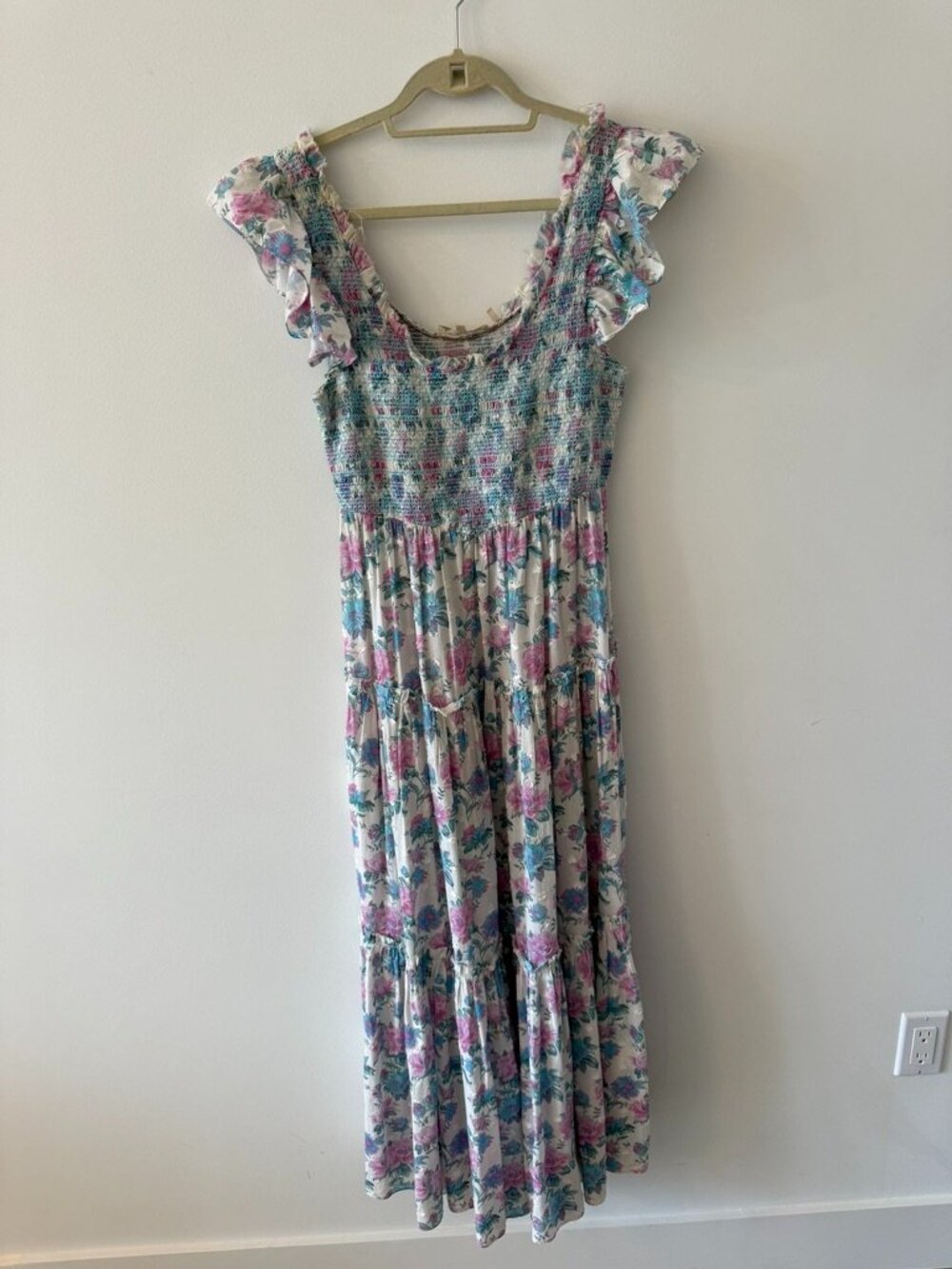 Love Shack Fancy Floral Maxi Dress Size Medium